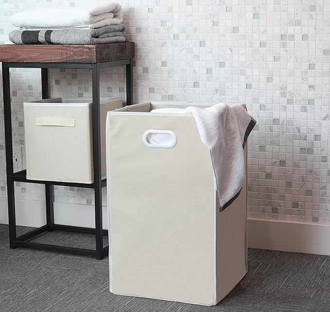 Simple Houseware Foldable Closet Laundry Hamper Basket - Image 4