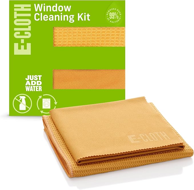 E-Cloth Microfiber Window Cleaning Cloth Kit by E-Cloth