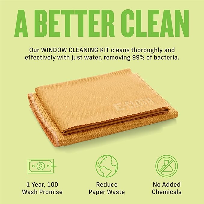 E-Cloth Microfiber Window Cleaning Cloth Kit - Image 4